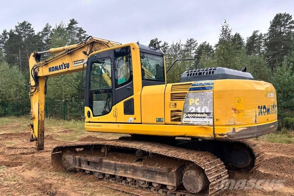 Komatsu PC 210 LC Gravemaskiner på larvebånd