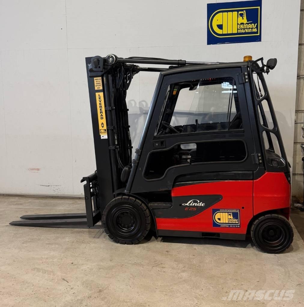 Linde truck E25 El gaffeltrucks