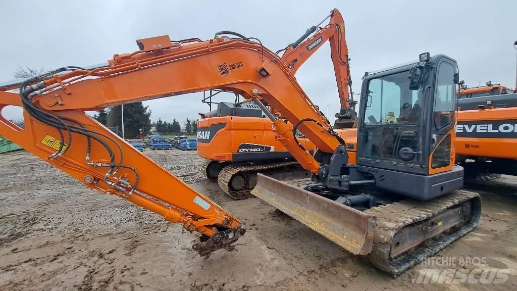 Doosan DX 85 R-3 Midi-gravemaskiner 7t - 12t