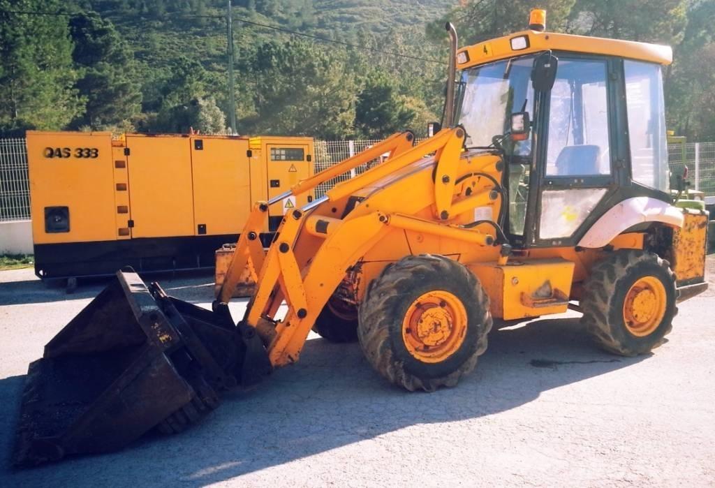 JCB 2 CX Airmaster Læssemaskiner på hjul