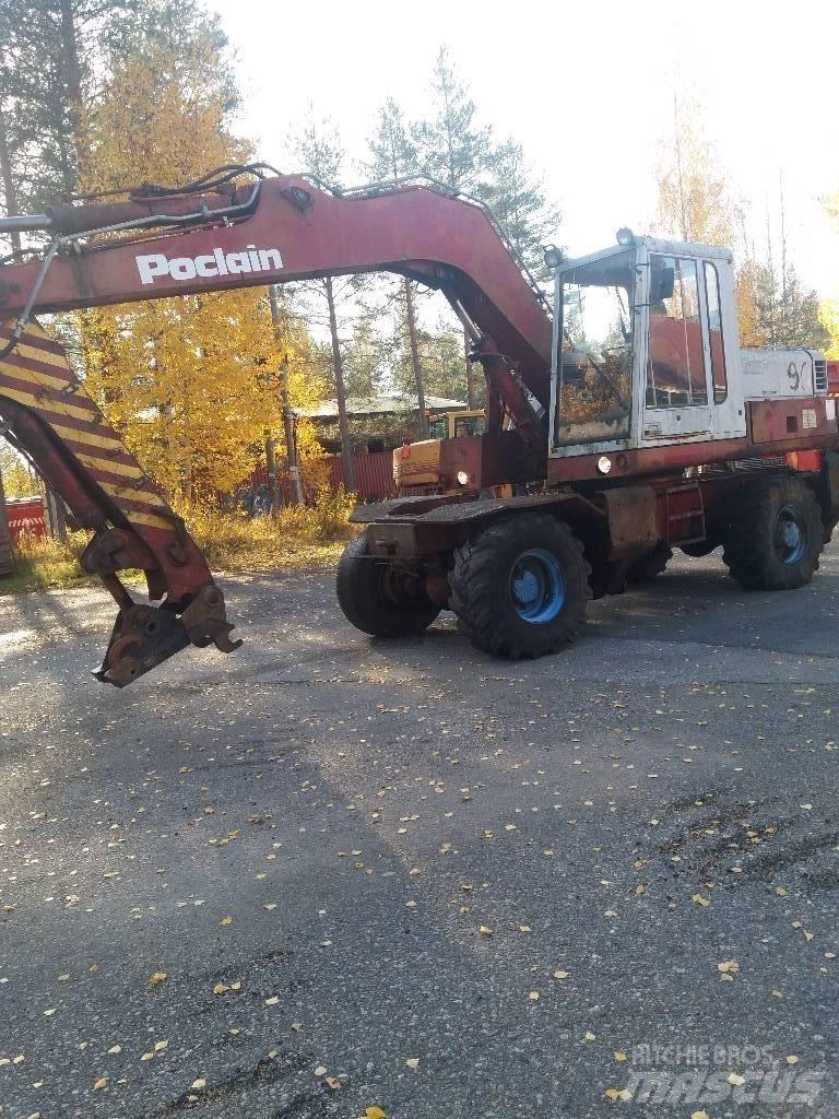 Poclain 90 P B Gravemaskiner på hjul