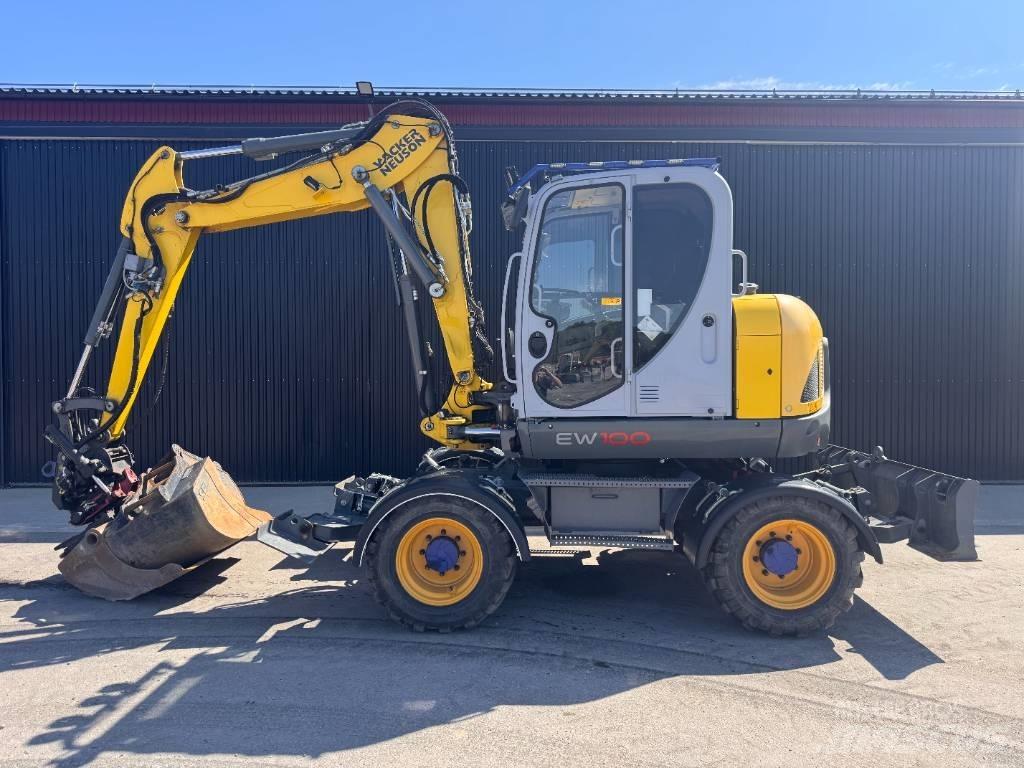 Wacker Neuson EW 100 Gravemaskiner på hjul