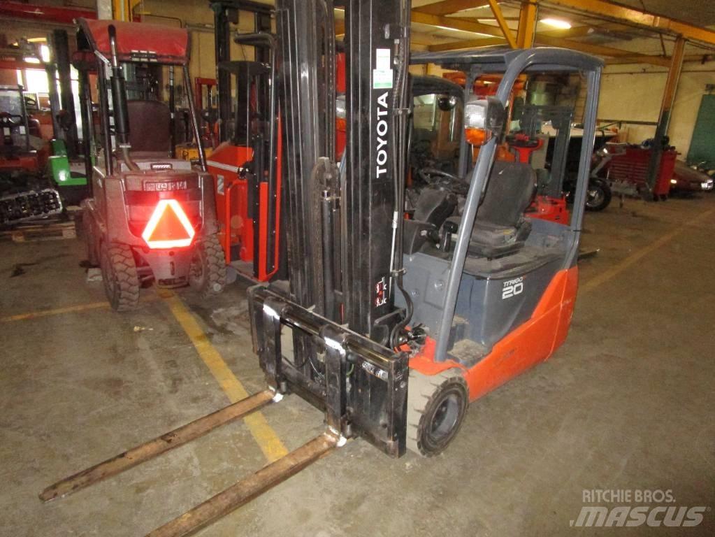 Toyota Elmotvikt El gaffeltrucks