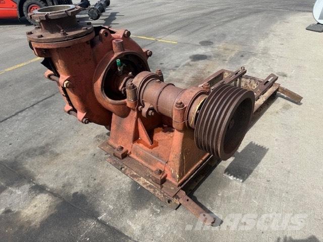 Warman dredge pump. Opmudringsfartøjer