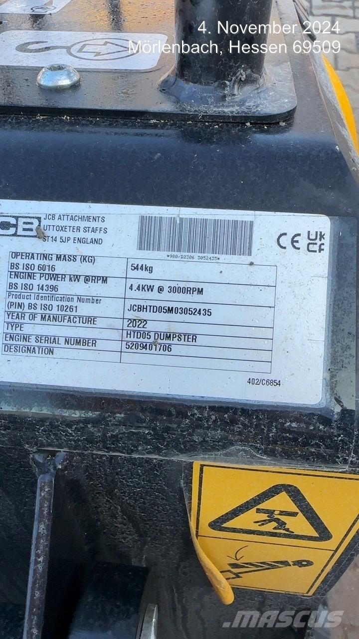 JCB HTD5 Dumpere