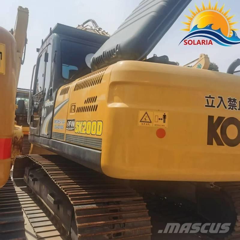 Kobelco SK 200 Gravemaskiner på larvebånd