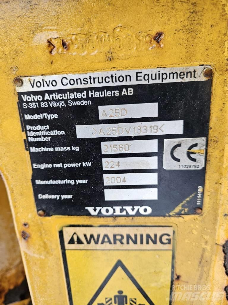 Volvo A25D / a30, a35 Terrængående lastbiler