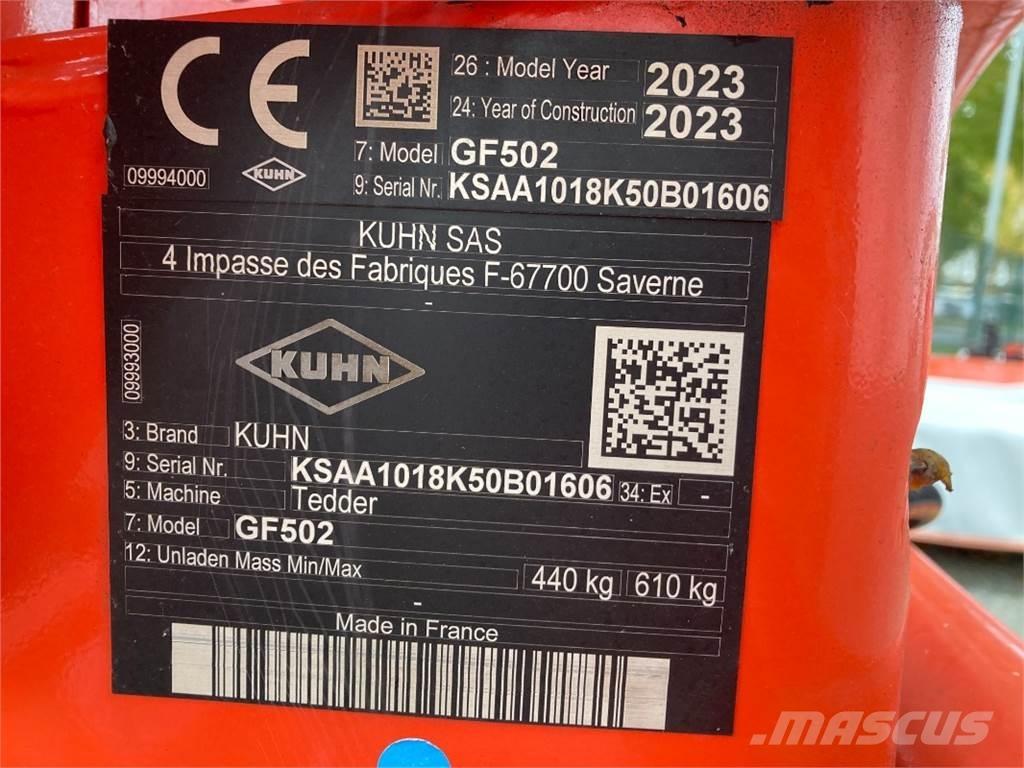 Kuhn GF 502 River og høvendere