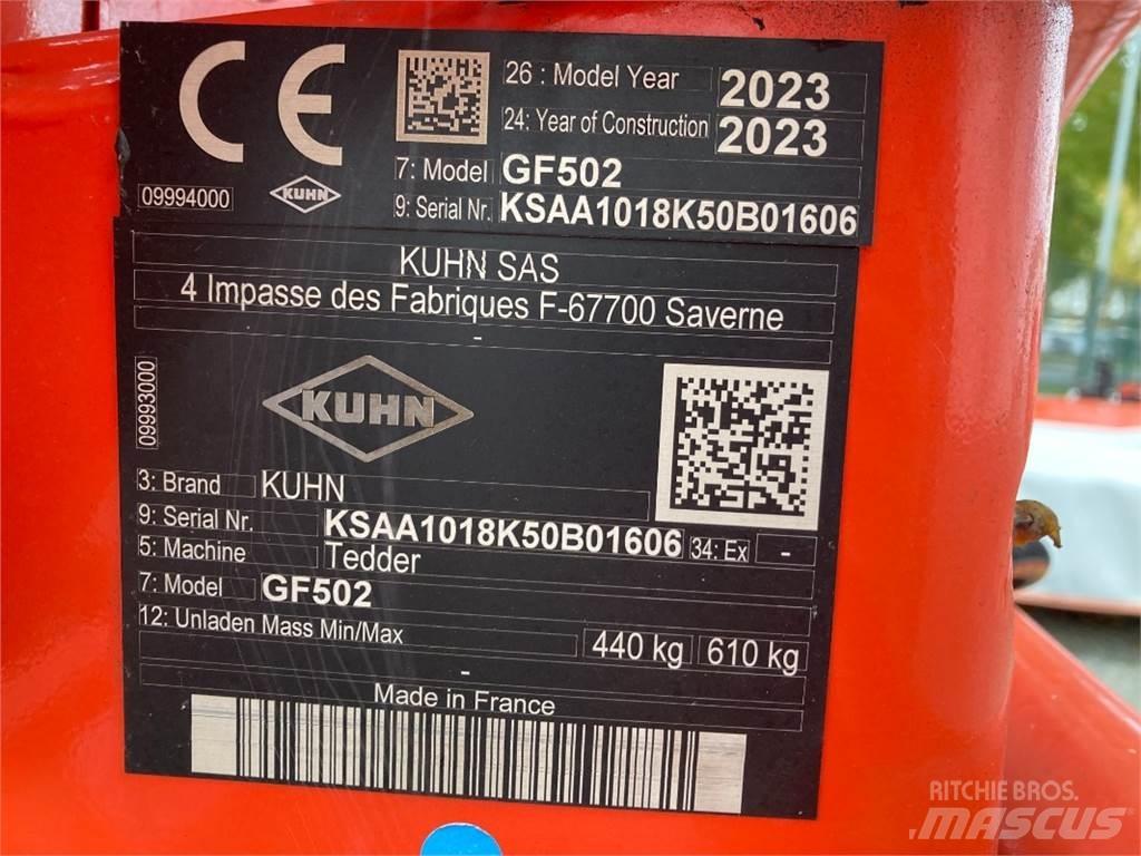 Kuhn GF 502 River og høvendere