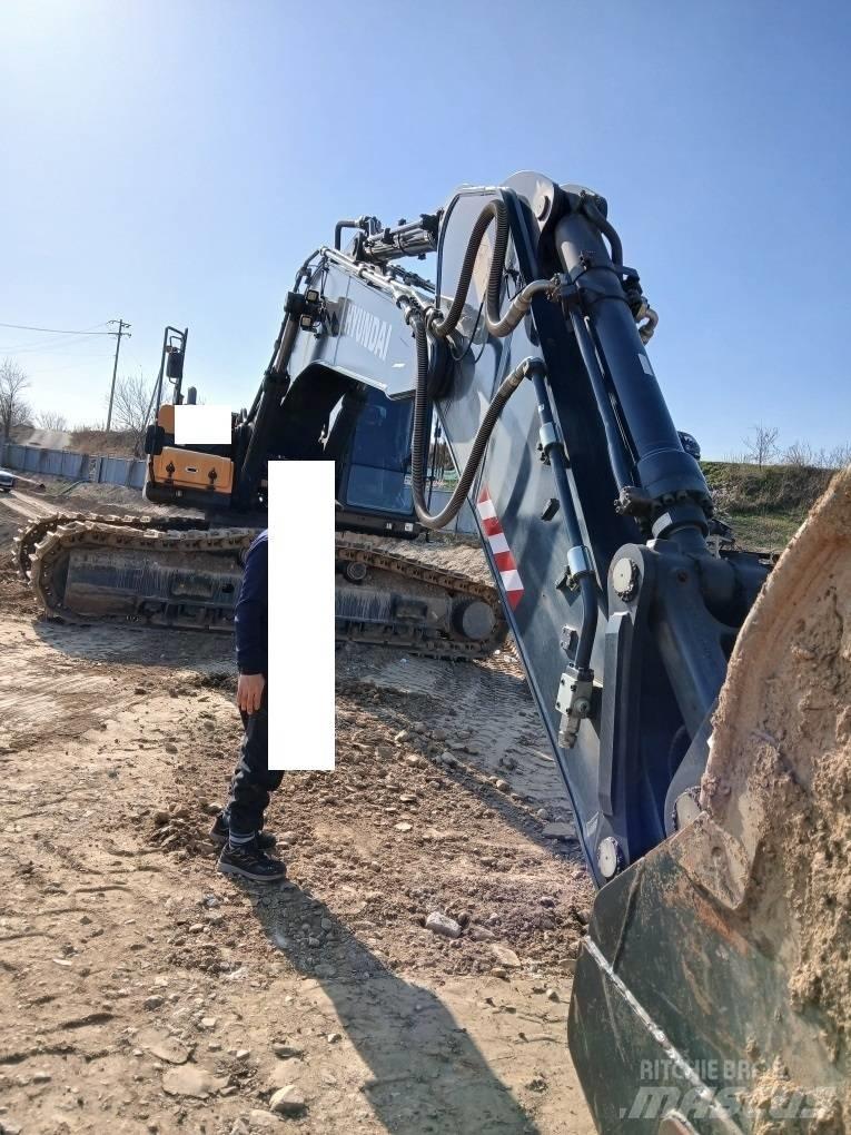 Hyundai HX400 Gravemaskiner på larvebånd