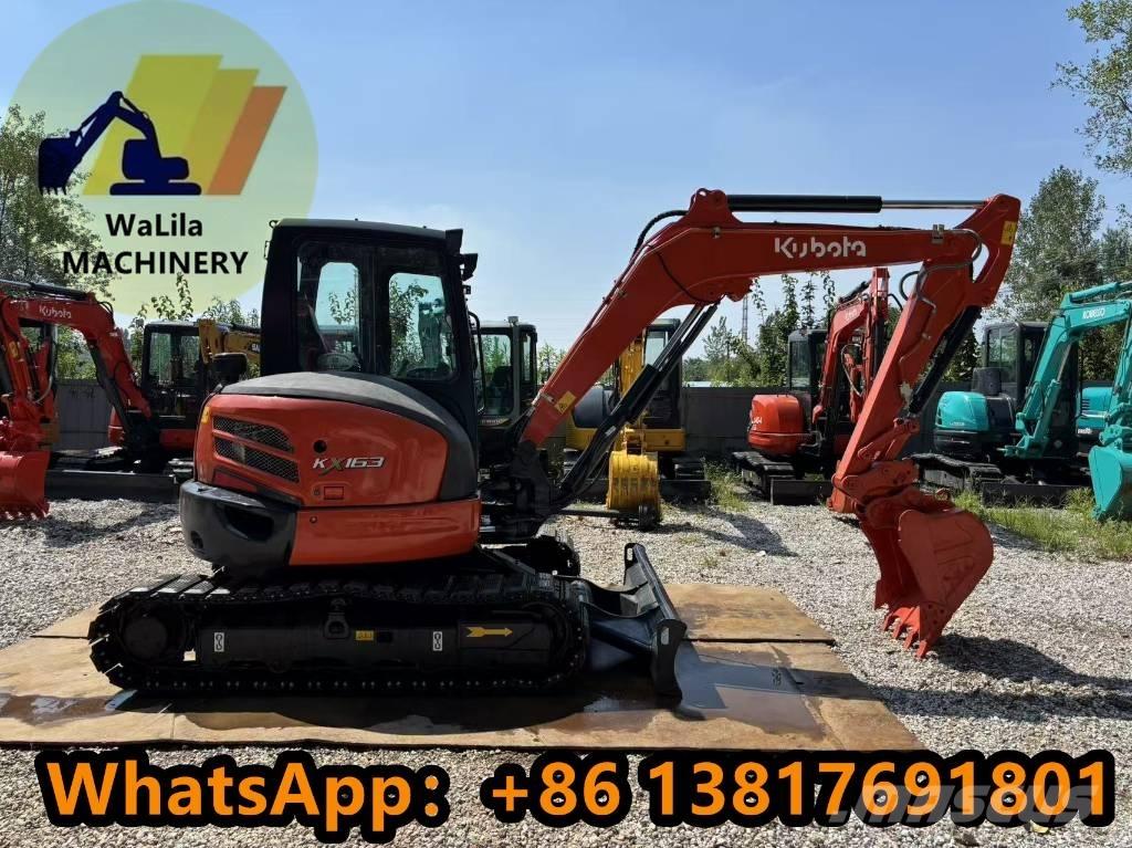 Kubota KX 163-5 Gravemaskiner på larvebånd