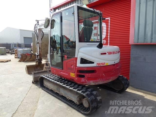 Takeuchi TB 260 Minigravemaskiner