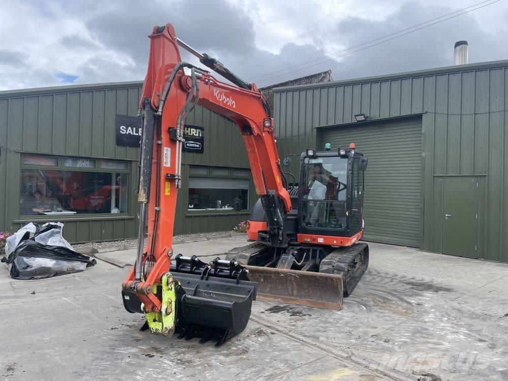 Kubota KX 080-4 Midi-gravemaskiner 7t - 12t