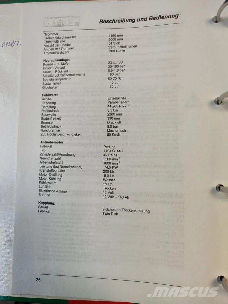 JENZ MU 2000D Affaldskværn