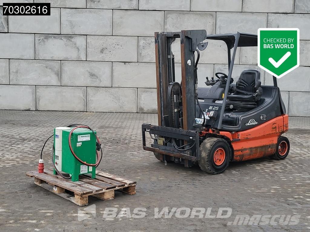 Linde E25 -03 El gaffeltrucks
