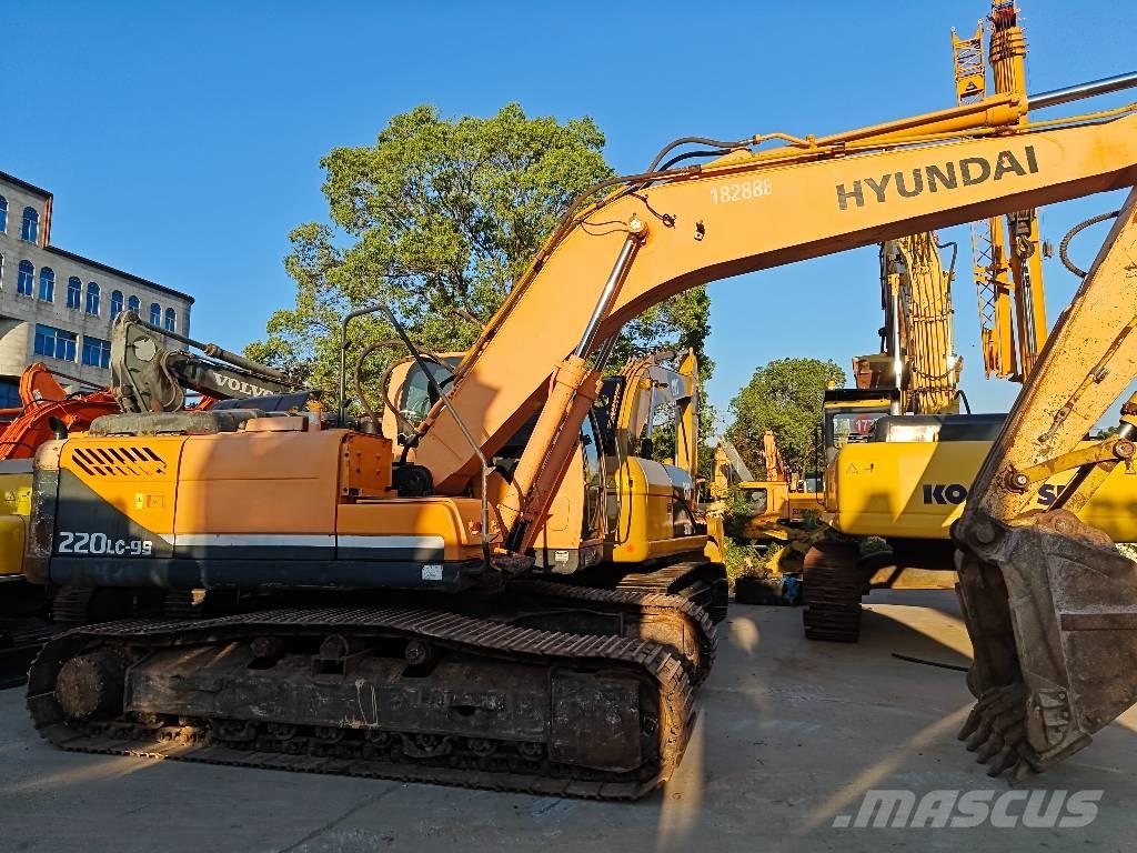 Hyundai r220lc-9s Gravemaskiner på larvebånd
