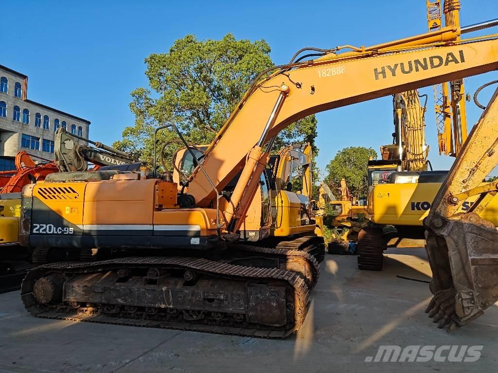 Hyundai r220lc-9s Gravemaskiner på larvebånd