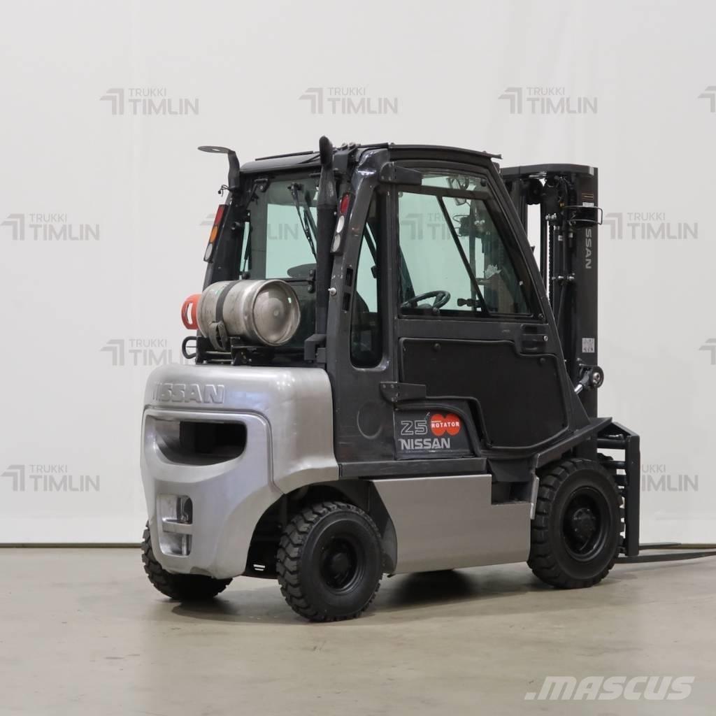 Nissan U1D2A25LO LPG gaffeltrucks