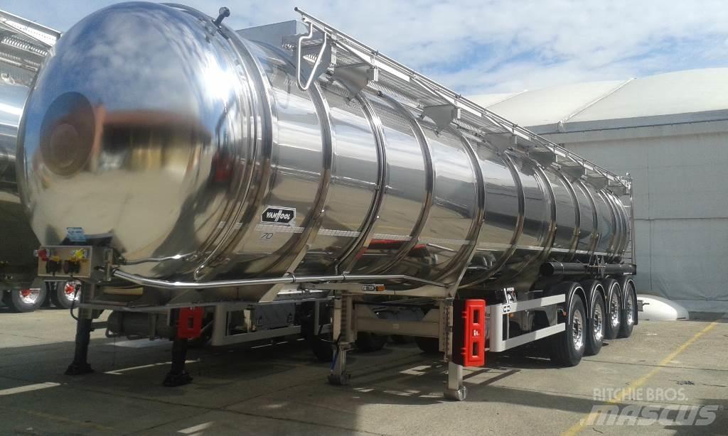 Van Hool 1-45000/4 Semi-trailer med Tank