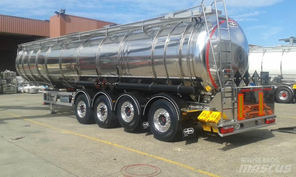 Van Hool 1-45000/4 Semi-trailer med Tank