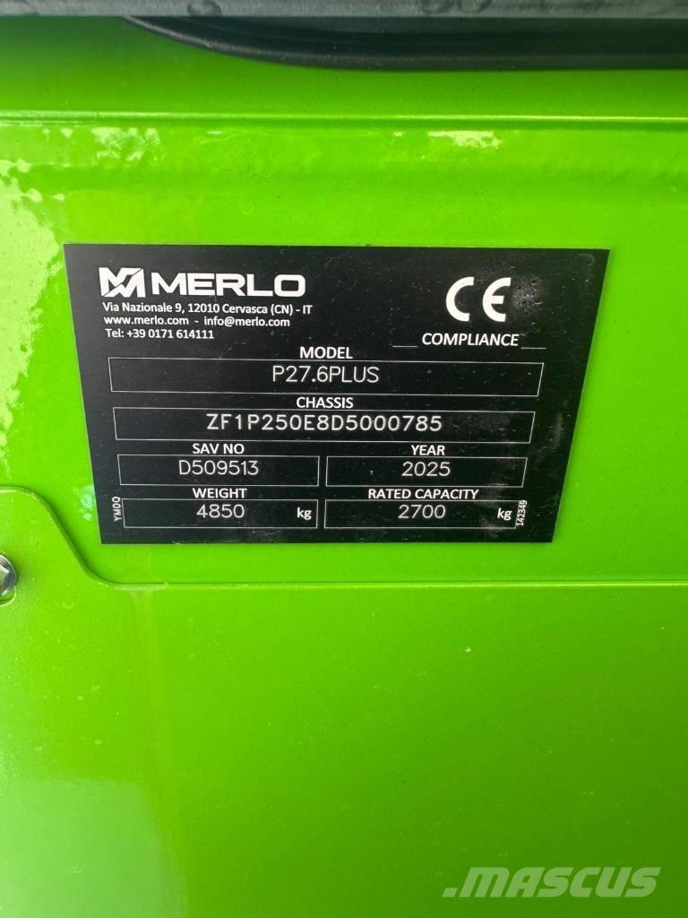 Merlo P 27.6 Plus Teleskoplæssere