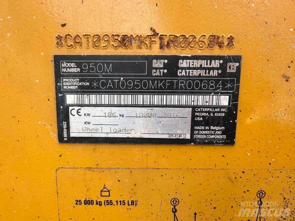 CAT 950M Læssemaskiner på hjul