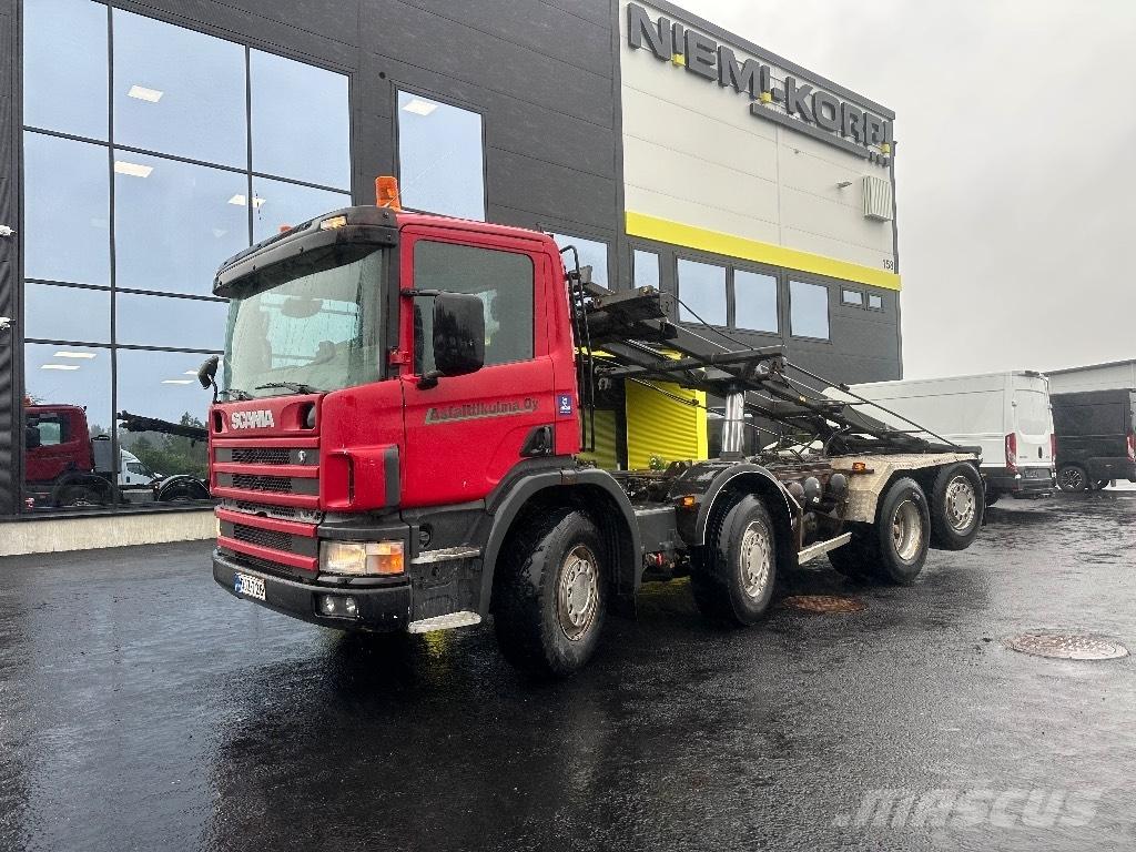 Scania P114 8x2*6 Demonterbare/wirehejs lastbiler