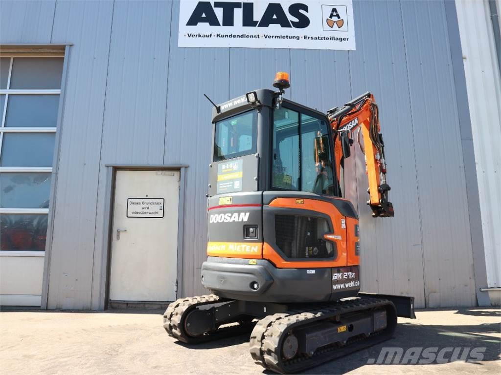 Doosan DX27Z-7 Minigravemaskiner