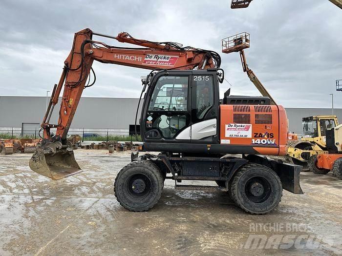 Hitachi ZX140W-6 Gravemaskiner på hjul