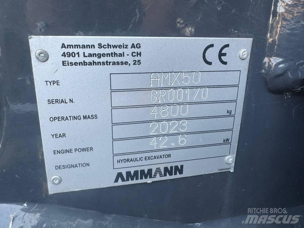 Ammann AMX 25 Minigravemaskiner