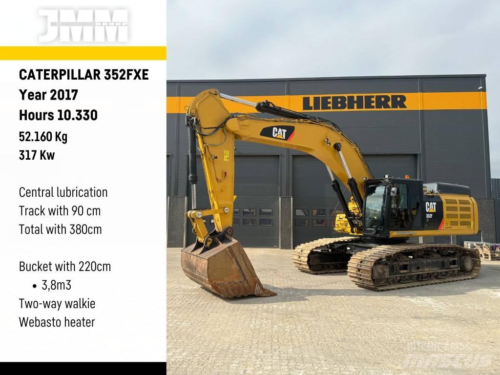 CAT 352 FXE Gravemaskiner på larvebånd