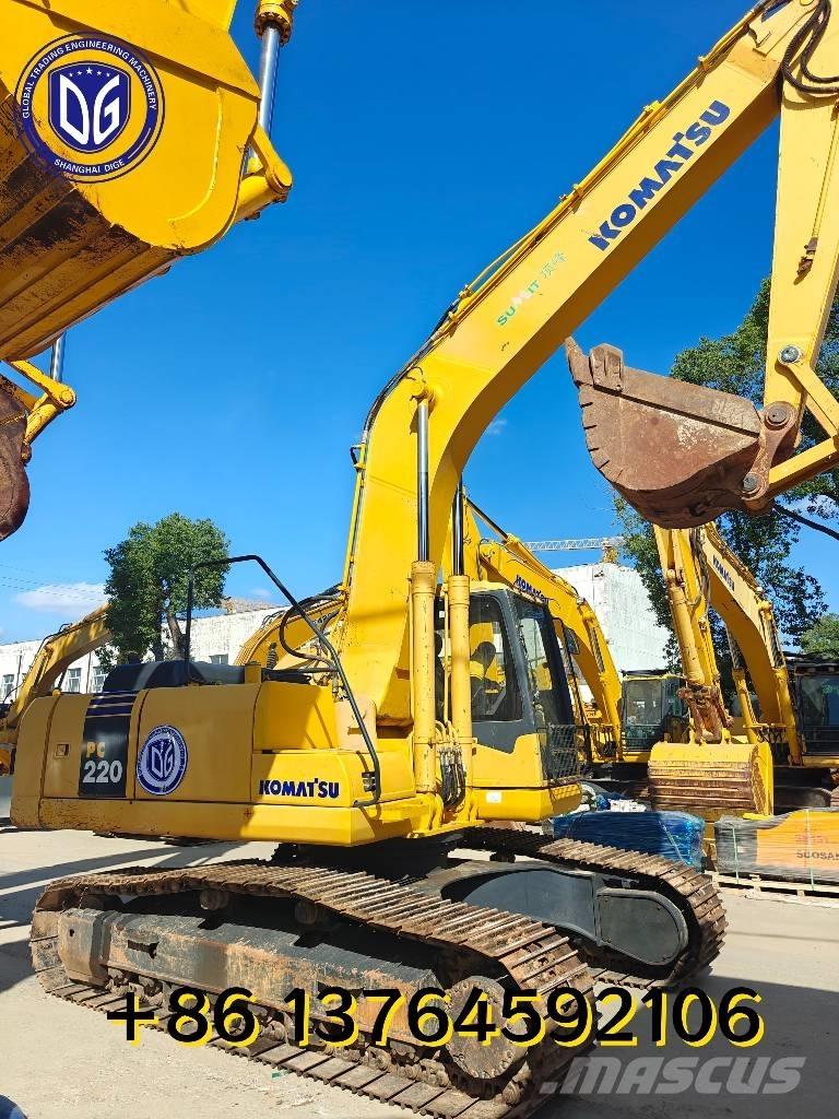 Komatsu PC 220 Gravemaskiner på larvebånd