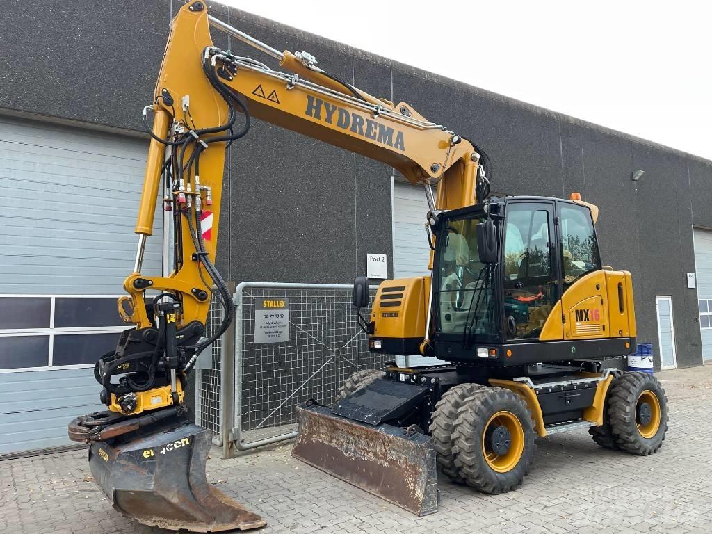 Hydrema MX16 Gravemaskiner på hjul