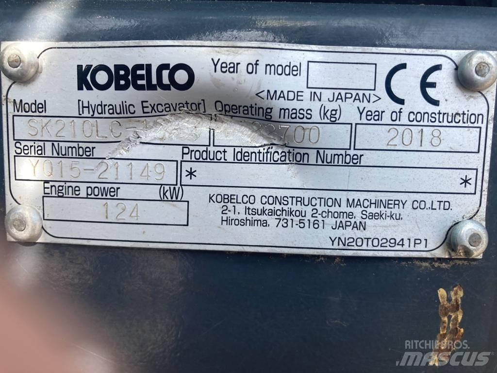 Kobelco SK 210 LC-10 Gravemaskiner på larvebånd