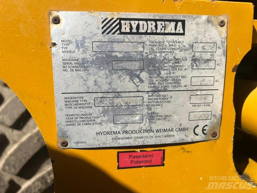 Hydrema 912ES Knækstyrede dumpere