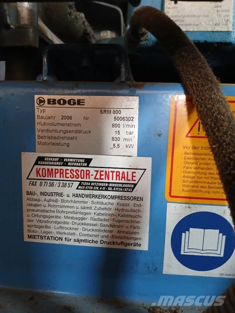 Boge SRM 800 Kompressorer
