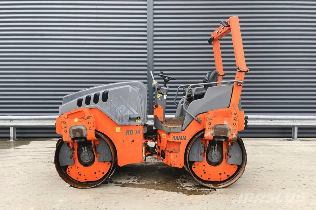 Hamm HD 14 VV Tvilling tromle