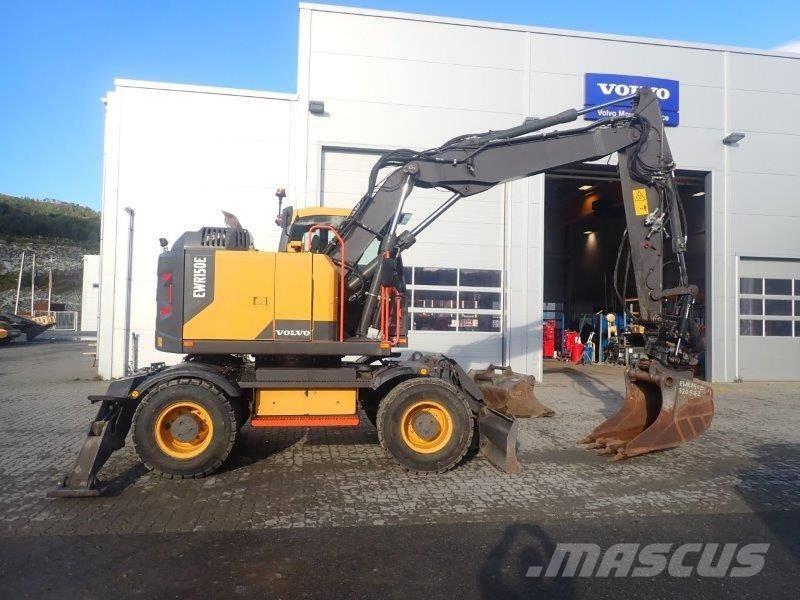 Volvo EWR 150 E Gravemaskiner på hjul