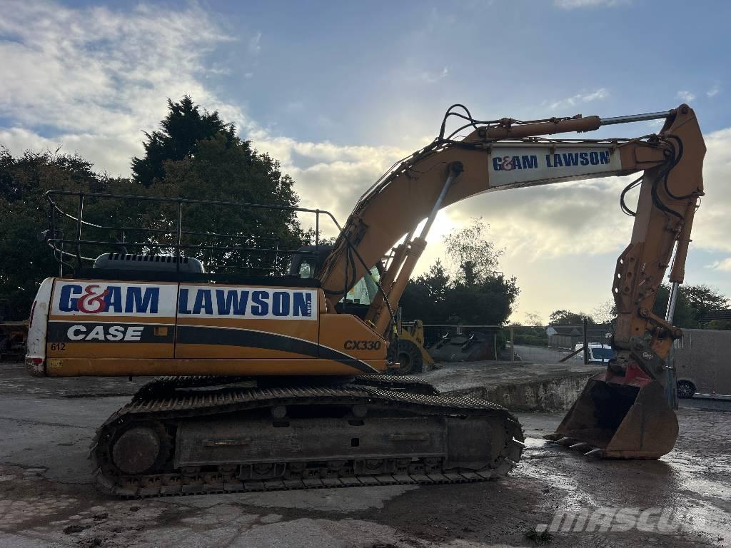 CASE CX 330 Gravemaskiner på larvebånd
