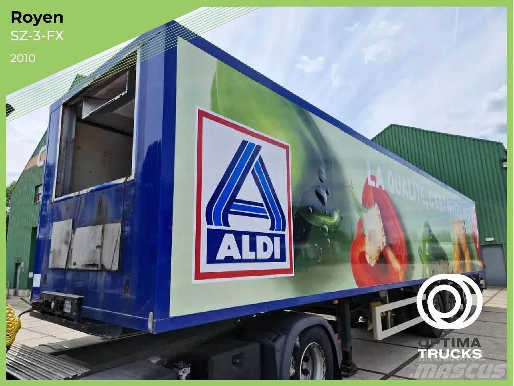  Royen SZ-3-FX Semi-trailer med fast kasse