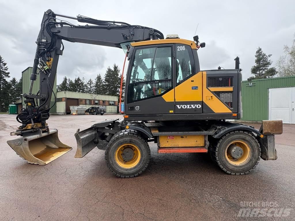 Volvo EWR 150 E Gravemaskiner på hjul