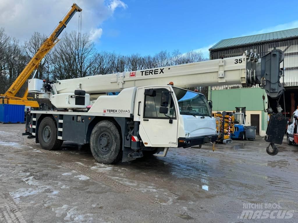 Terex AC 35 Kraner til hårdt terræn