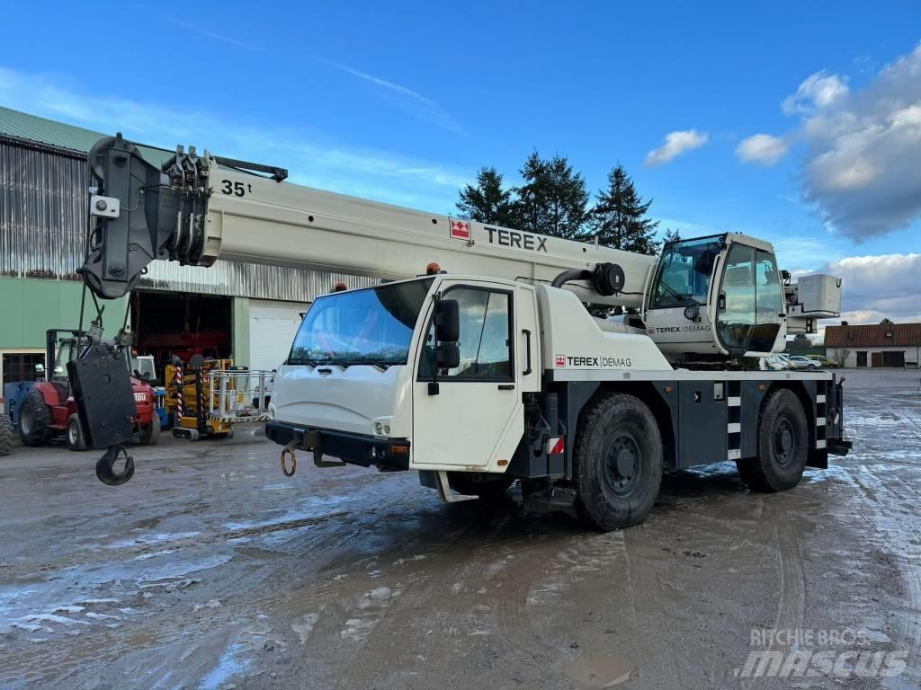 Terex AC 35 Kraner til hårdt terræn