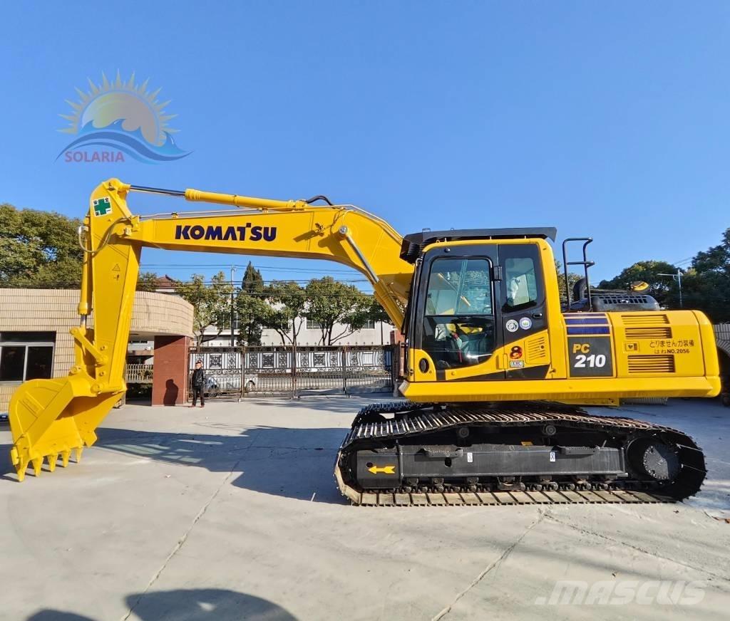 Komatsu PC 210-8 Gravemaskiner på larvebånd