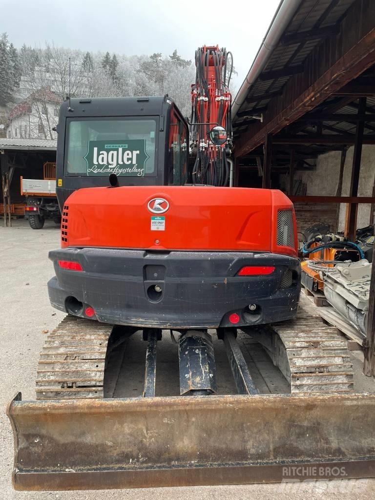 Kubota KX 080-4a2 Midi-gravemaskiner 7t - 12t
