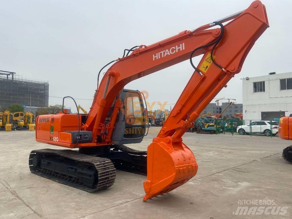 Hitachi EX 120 Gravemaskiner på larvebånd