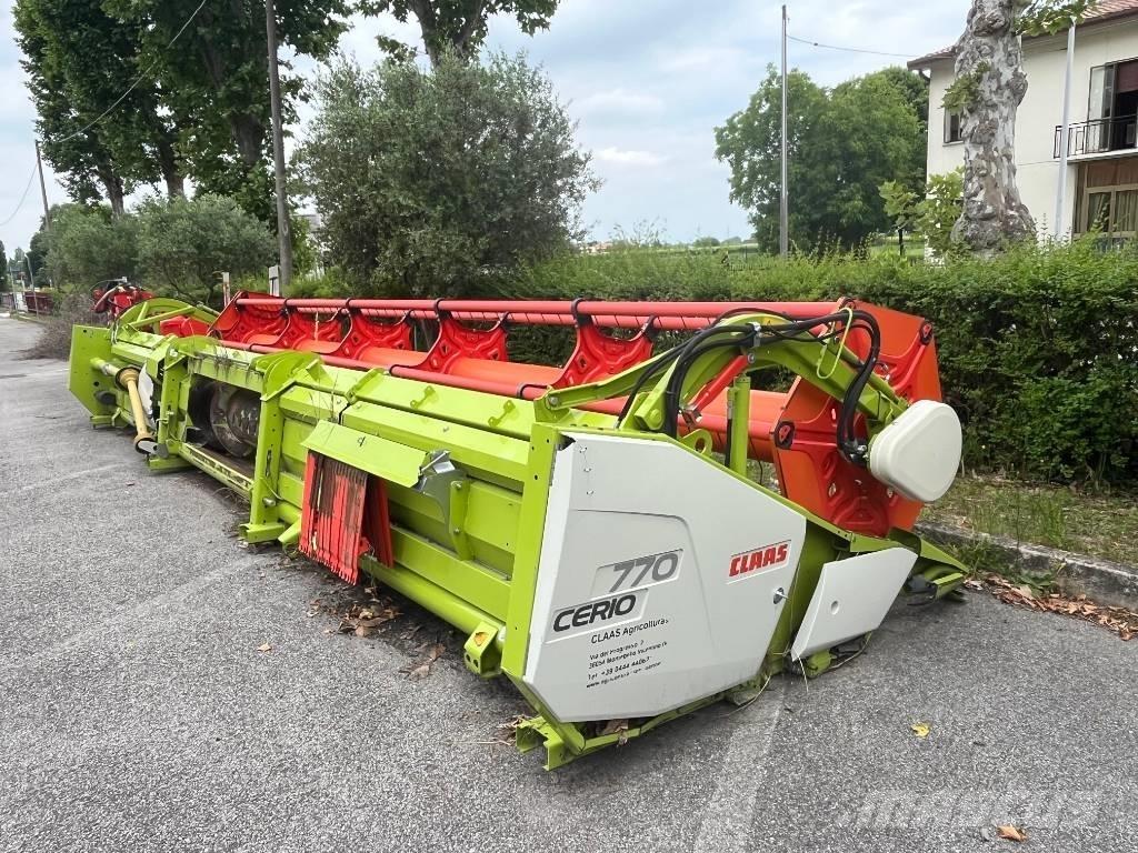 CLAAS CERIO 770 Hoveder til mejetærskere