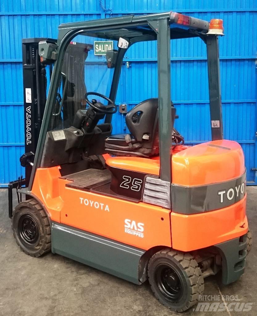 Toyota 7 FBMF 25 El gaffeltrucks