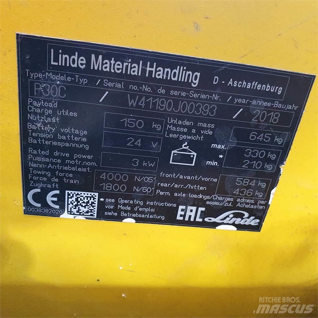 Linde P30C Bugsertruck