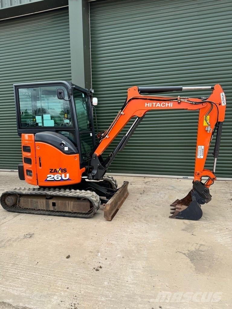 Hitachi 26U-6 CR Minigravemaskiner